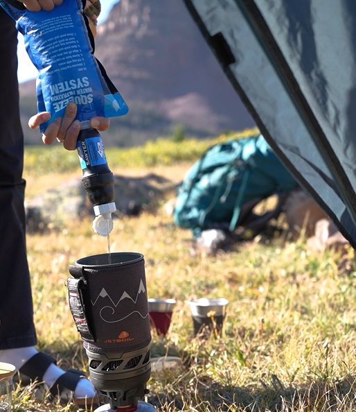 Water filter preview